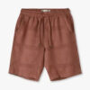 Boys Checked Slim Fit Cotton Shorts