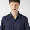 Cotton Silk Regular Fit Polo T-Shirt