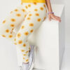 Floral Print Leggings with Elasticated Waistband