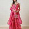Printed Flared Lehenga & Choli Set