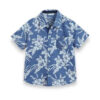Boys Floral Print Regular Fit Shirt